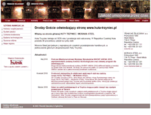 Tablet Screenshot of huta-trzyniec.pl